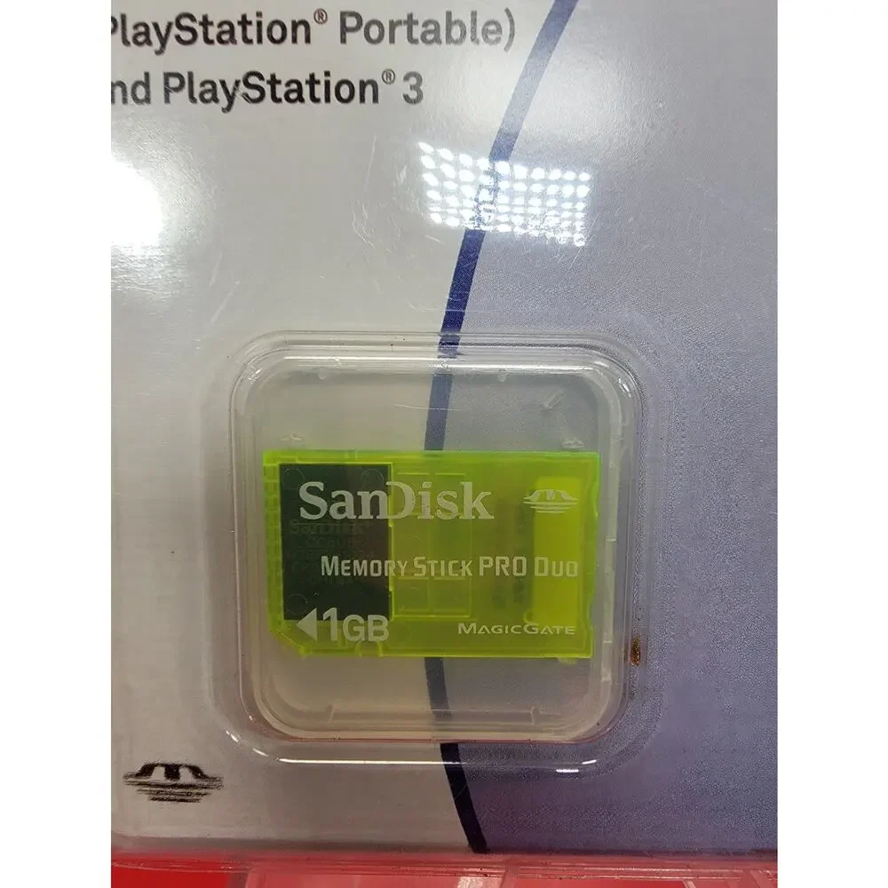 SanDisk 1 GB Memory Stick Pro Duo - SDMSG-1024-E17) Brand New In Box Yellow